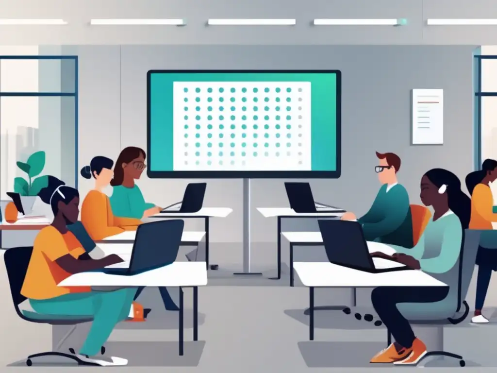 Estudiantes con discapacidades realizan exámenes digitales Exámenes digitales inclusivos para estudiantes con discapacidad
