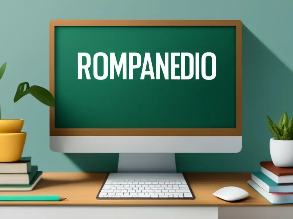 Online Examen: Accesibilidad y conveniencia Exámenes online accesibles educación superior: ilustración moderna de una interfaz de examen en línea, minimalista y profesional