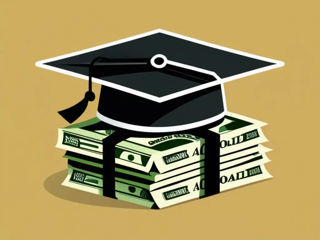 Éxito académico y financiero Graduación exitosa con becas universitarias