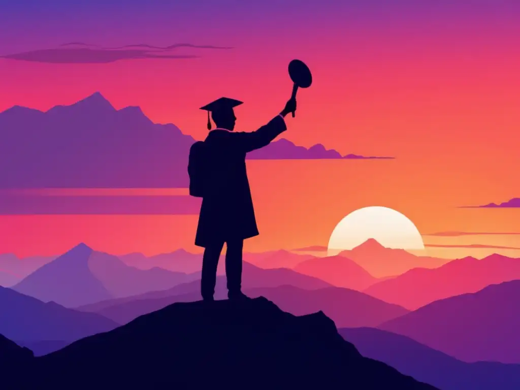 Graduado buscando becas Graduado con lupa: Consejos para becas posgrado