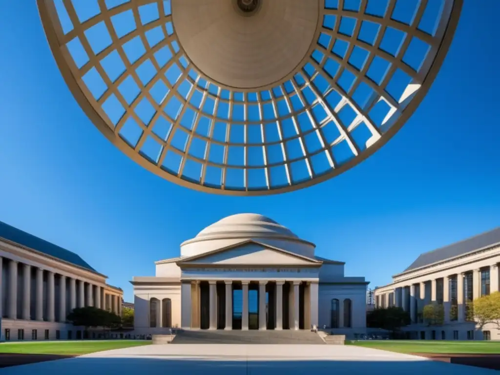 Gran cúpula en el MIT Gran cúpula MIT: 8k ultradetallada, símbolo universidad, diseño elegante - Proceso de admisión universitaria MIT