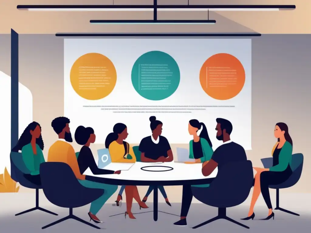 Estudiantes universitarios colaborando Habilidades de liderazgo y trabajo en equipo para universitarios en una imagen de estudiantes colaborando