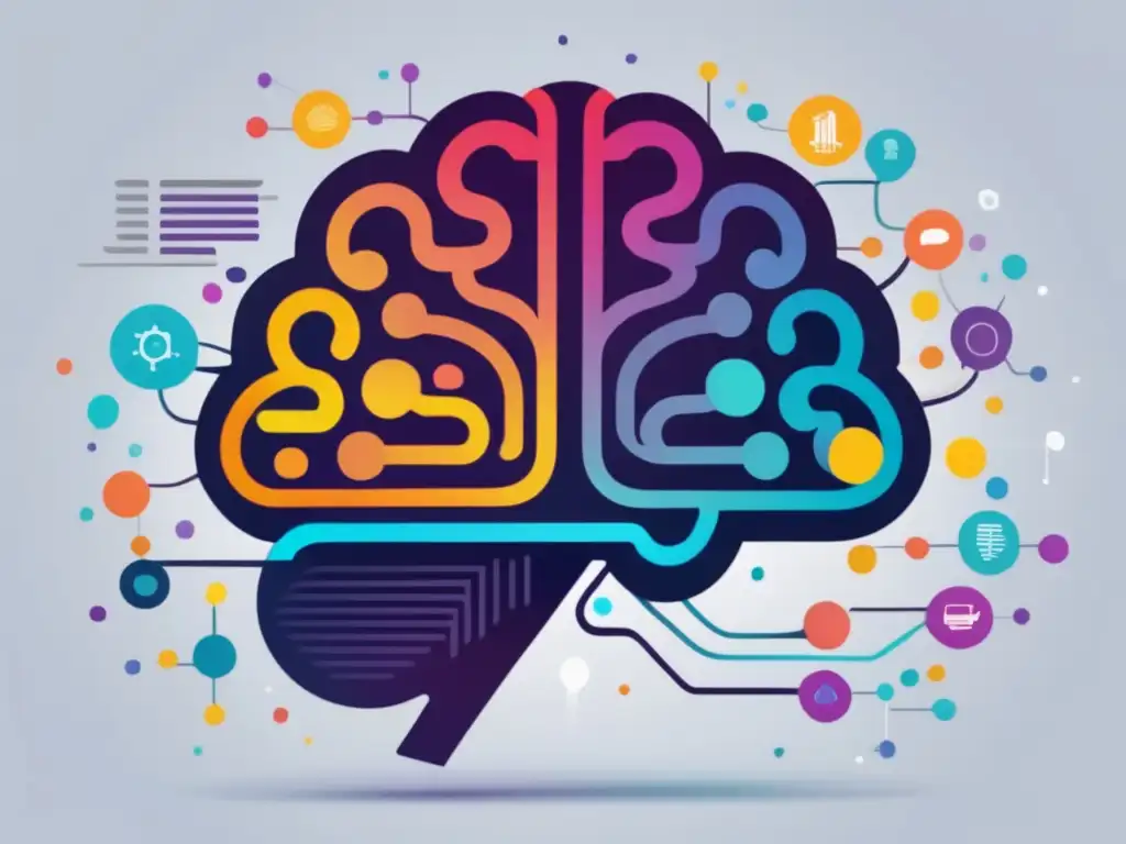 Camino neural iluminado con habilidades de pensamiento crítico Habilidades de pensamiento crítico para examen de admisión