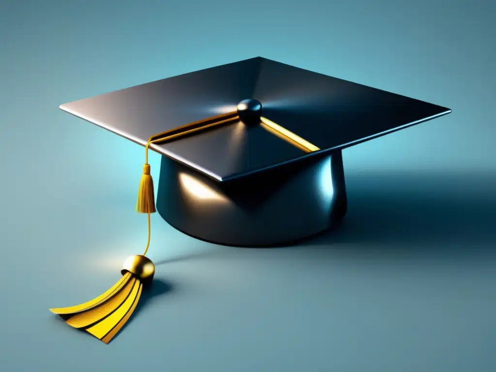Graduación cap, diseño minimalista, metalizado y colorido Imagen: Importancia perfil académico admisiones universitarias