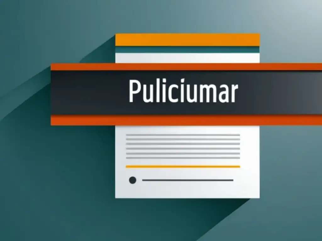 CV elegante y refinado Imagen de currículum vitae pulido y refinado con diseño minimalista y moderno