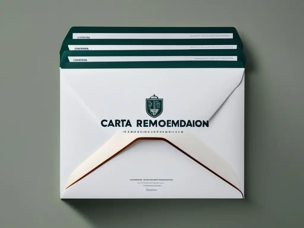 Cartas de Recomendación Universidades Importancia de cartas de recomendación universitaria: envíos elegantes, universidades prestigiosas, logos y palabras destacadas