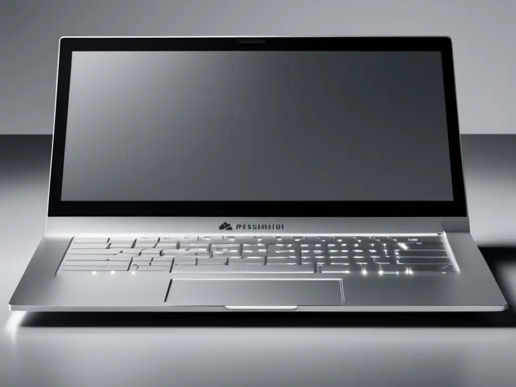 Laptop moderno con CV profesional Importancia del CV para MOOCs: laptop moderno minimalista con CV profesional