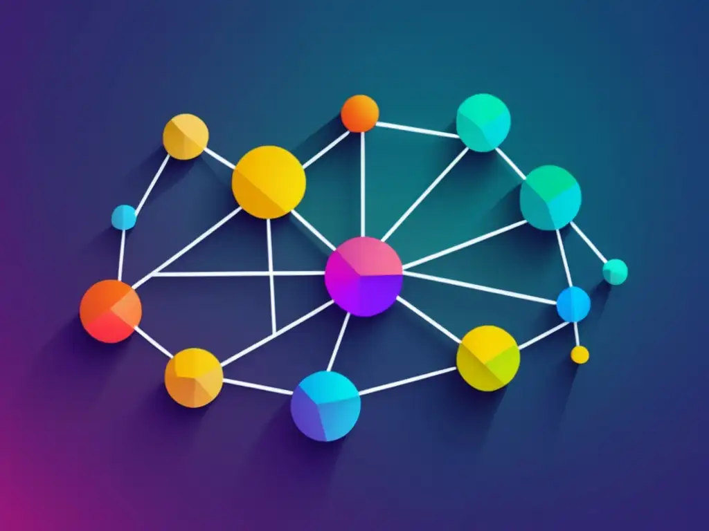 Red de nodos interconectados Importancia networking en admisiones universitarias
