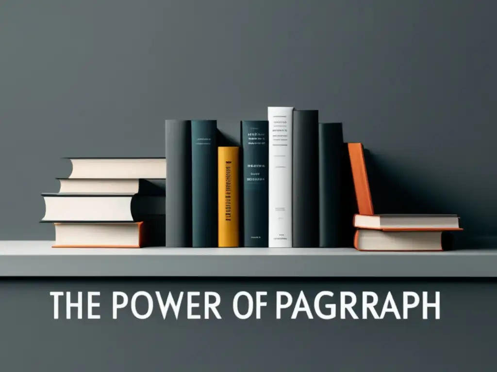 La importancia del primer párrafo Importancia primer párrafo: Enganchar lectores - Libros apilados con título