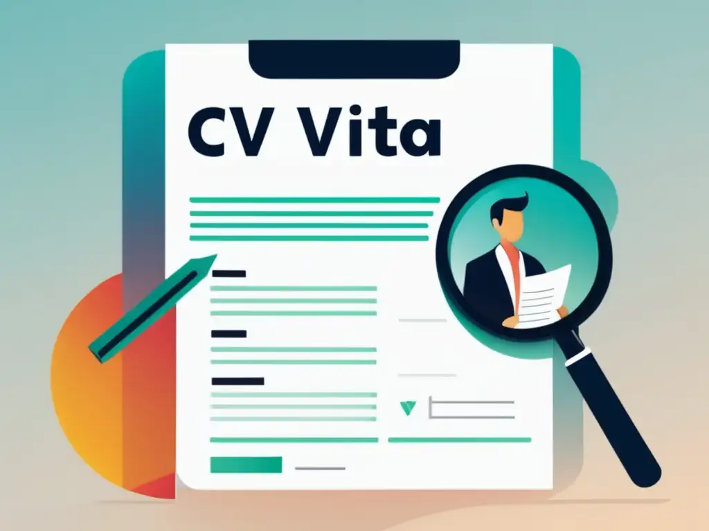 CV perfectamente organizado y revisado Importancia CV admisión universitaria: CV organizado y revisado profesionalmente con atención al detalle