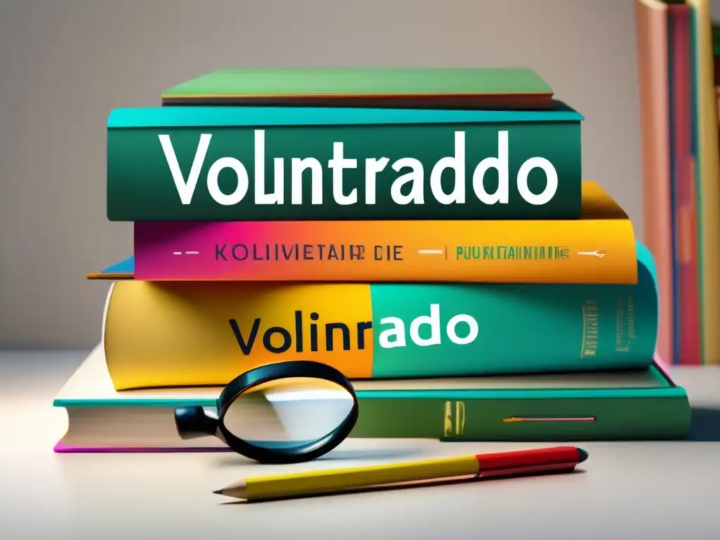 Voluntariado universitario Importancia del voluntariado en admisiones universitarias con libros, lupa y diseño moderno