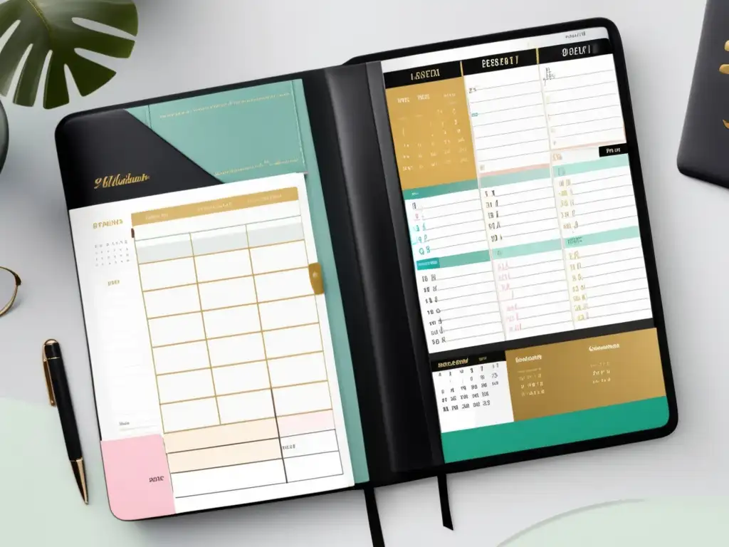 Agenda física y calendario digital: organización estudiantil Integración de agenda física y digital para organización estudiantil - Apps de organización para estudiantes universitarios