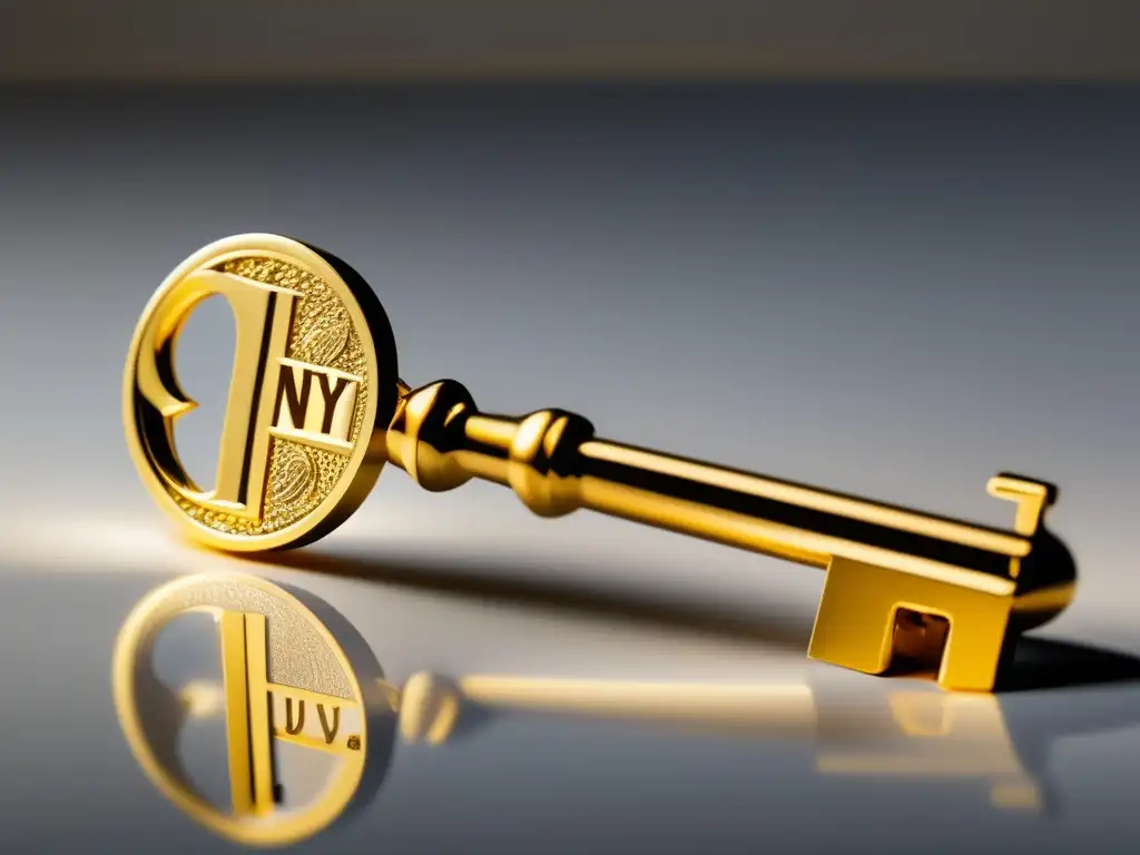 Llave dorada con emblema de NYU Llave dorada NYU: Consejos admisión universitaria