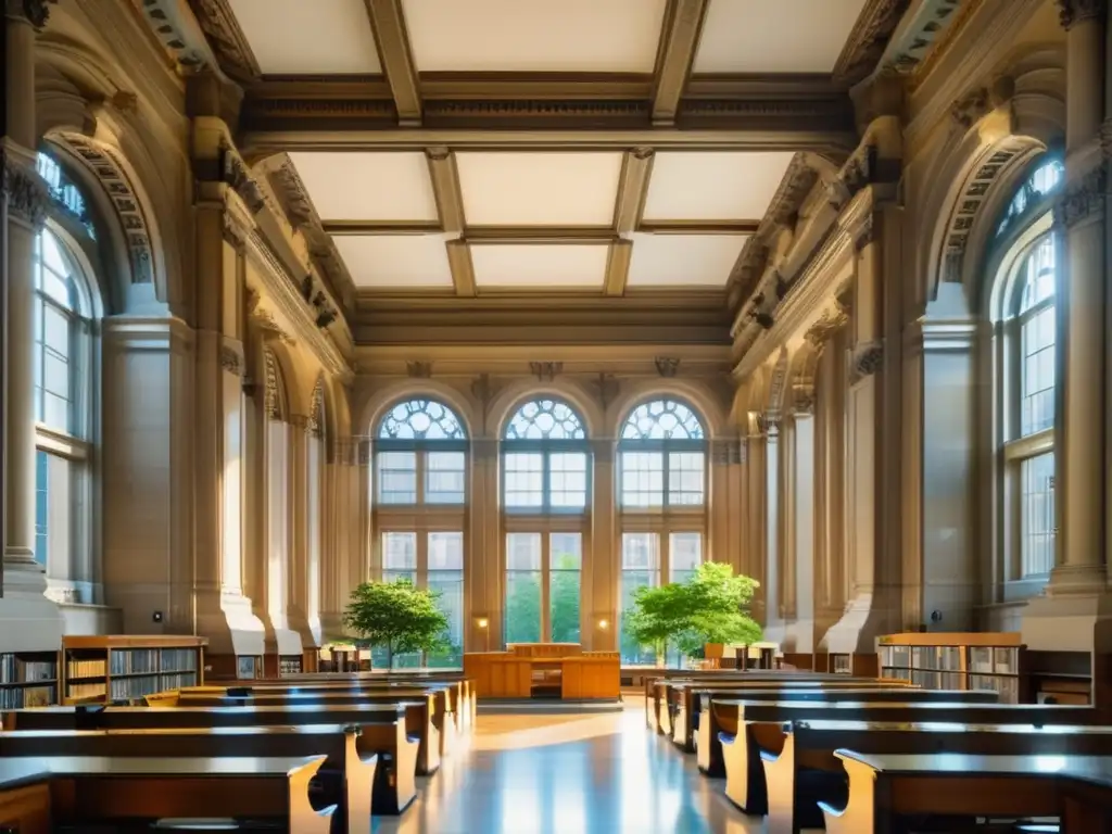 Majestuosidad de la Biblioteca Low de la Universidad de Columbia Low Memorial Library, la majestuosidad y elegancia arquitectónica de la Universidad de Columbia (Criterios de admisión universidad Columbia)
