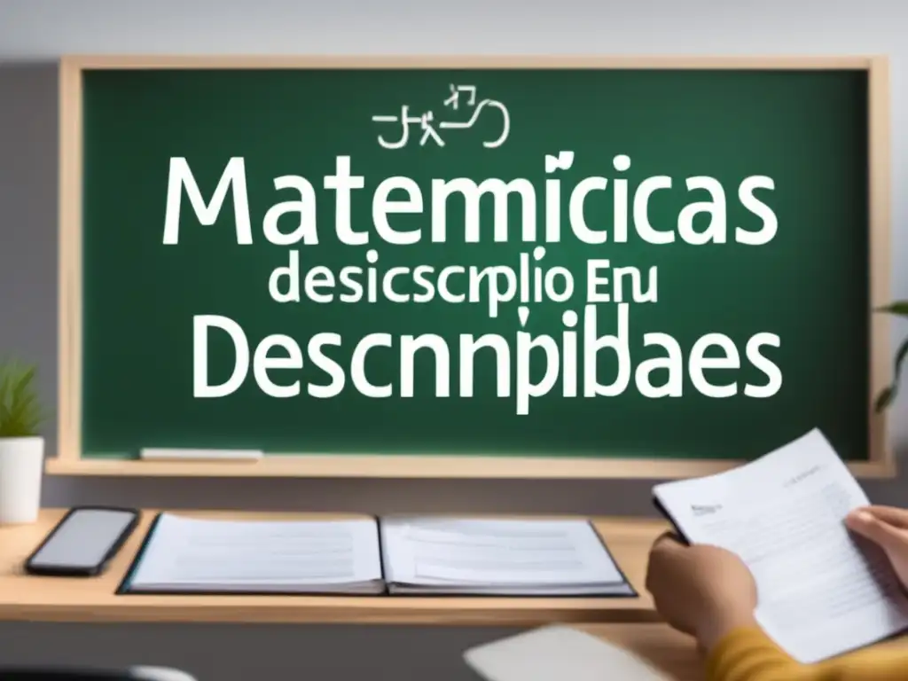 Biblioteca moderna y tranquila Ilustración minimalista y moderna de una biblioteca serena para técnicas matemáticas en exámenes universitarios