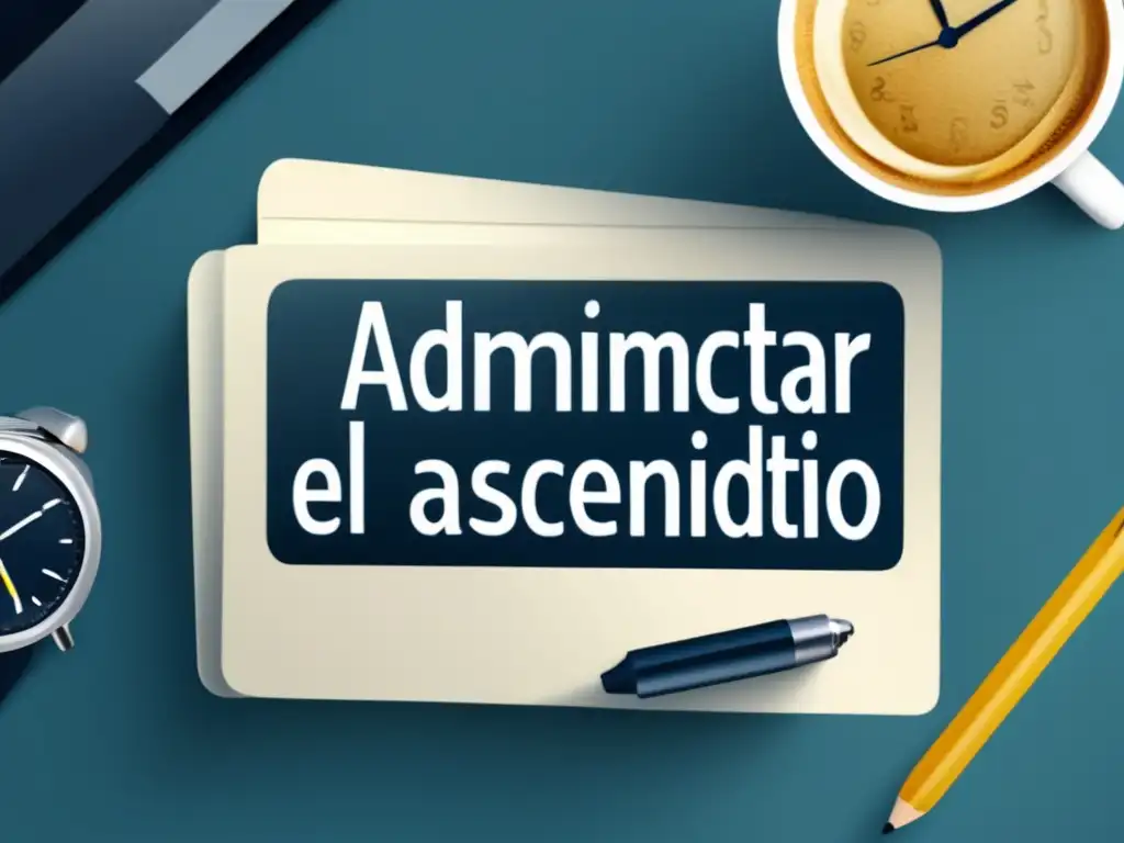 Manejo de tiempo y estrés en la universidad Ilustración minimalista de una persona en un reloj, simbolizando cómo mantener la beca universitaria