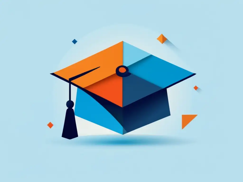 Graduación moderna Moratoria préstamos estudiantiles proceso admisiones universitarias en imagen de diseño moderno y minimalista