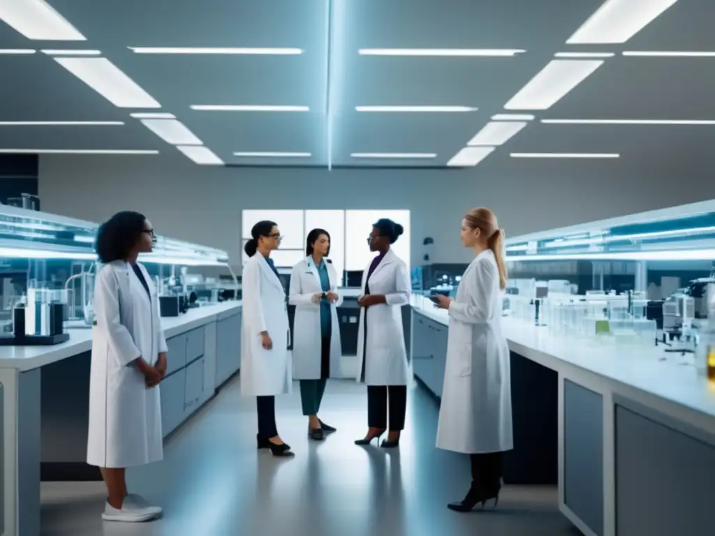 Mujeres científicas empoderadas en laboratorio Mujeres científicas en laboratorio: Becas para mujeres científicas universitarias