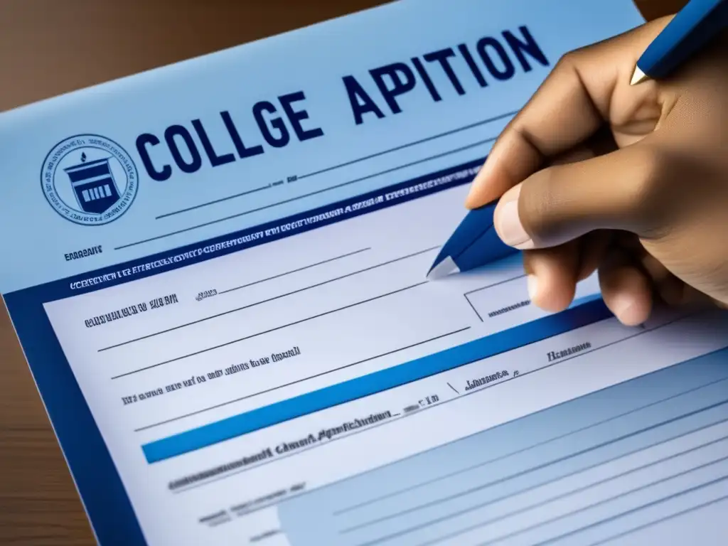 Formulario de solicitud universitaria genérico sin personalización Personalización en solicitudes universitarias: importancia y consecuencias