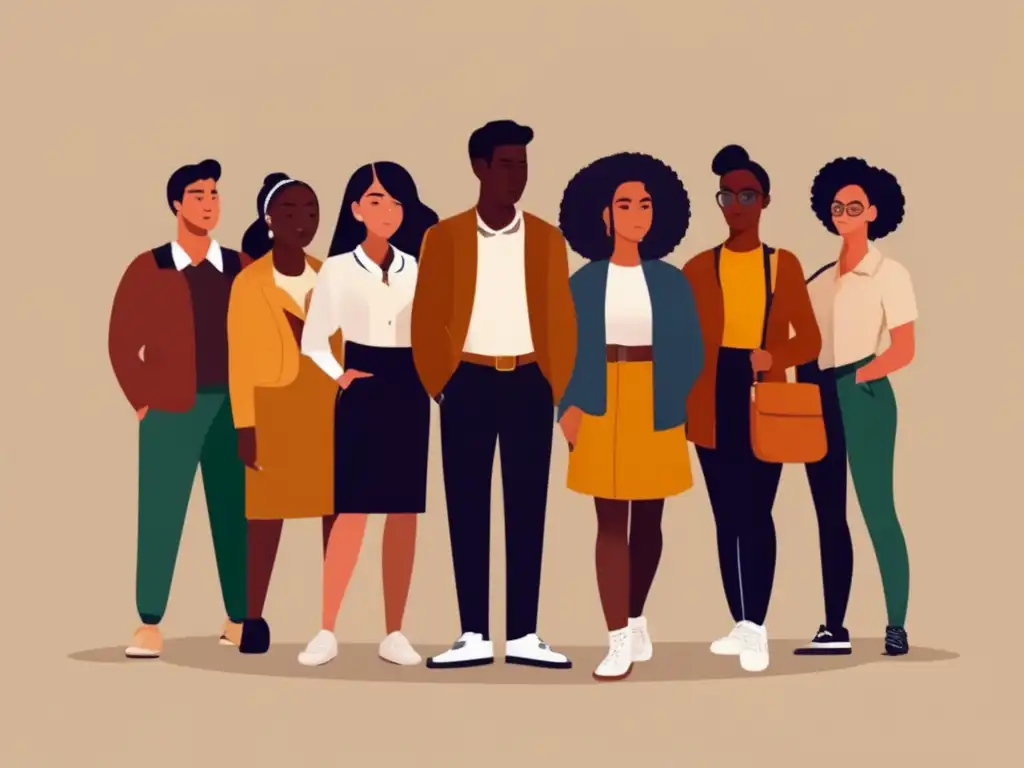 Estudiantes diversos en la universidad Políticas de inclusión en admisiones universitarias: estudiantes diversos representan la importancia de la diversidad en el campus