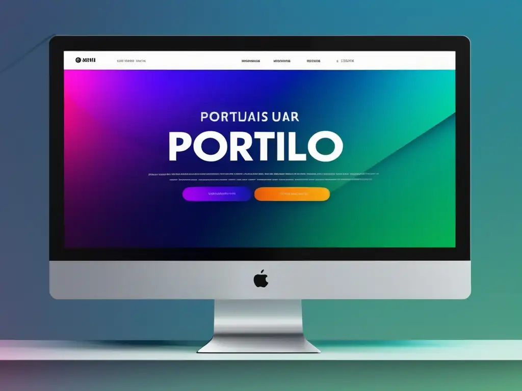 Diseño minimalista y moderno del portafolio Diseño portafolio académico destacado en 8k con diseño minimalista y moderno