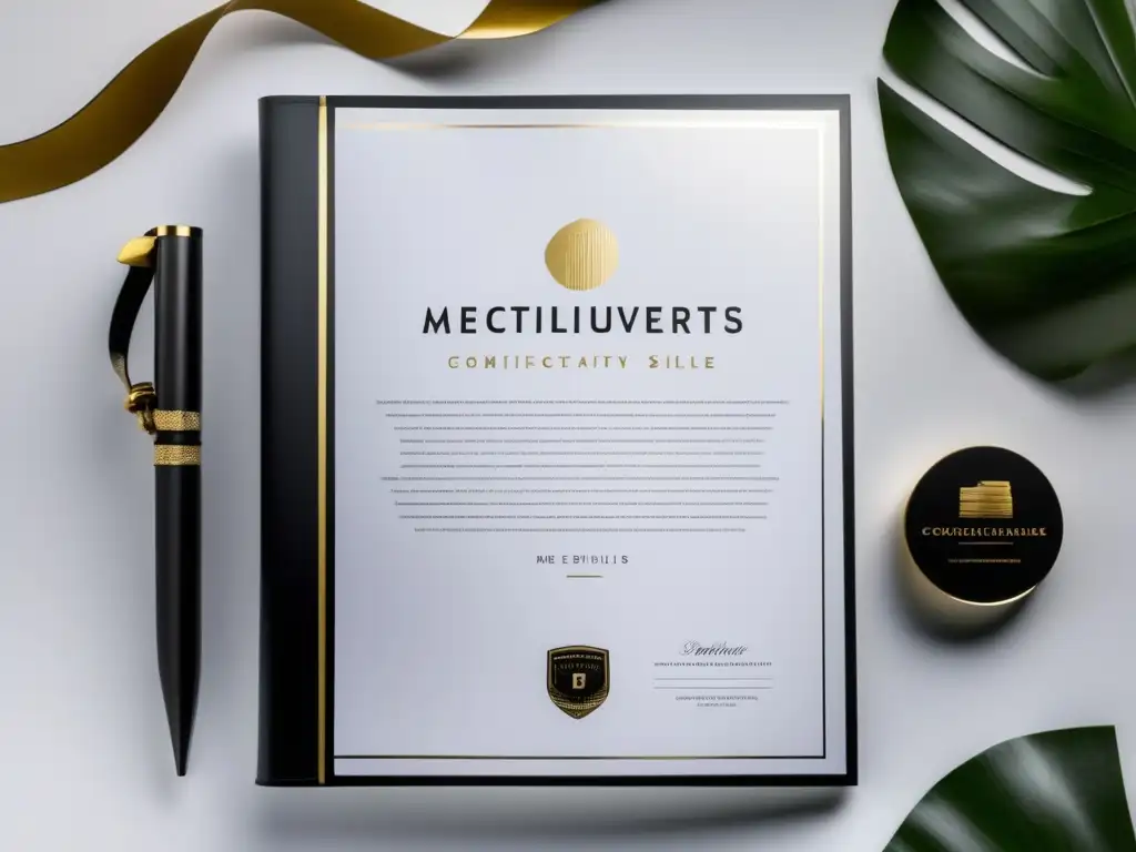 Portafolio profesional elegante Portafolio negro elegante con diseño minimalista y contenido destacado: Componentes esenciales de un portafolio estelar