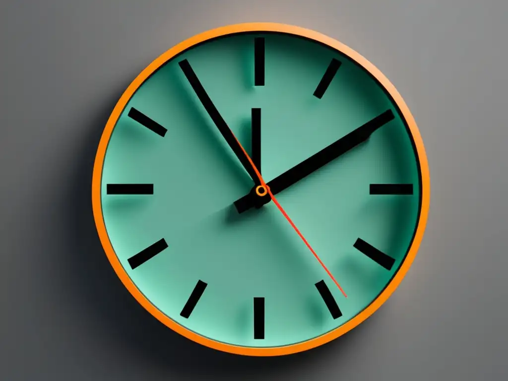 Reloj minimalista para exámenes universitarios Prep
