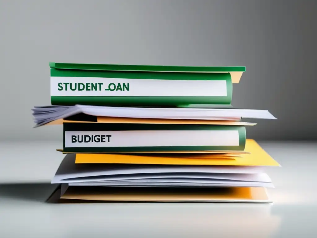 Organización financiera eficiente Préstamos estudiantiles y crédito: Organización y responsabilidad en el pago mensual