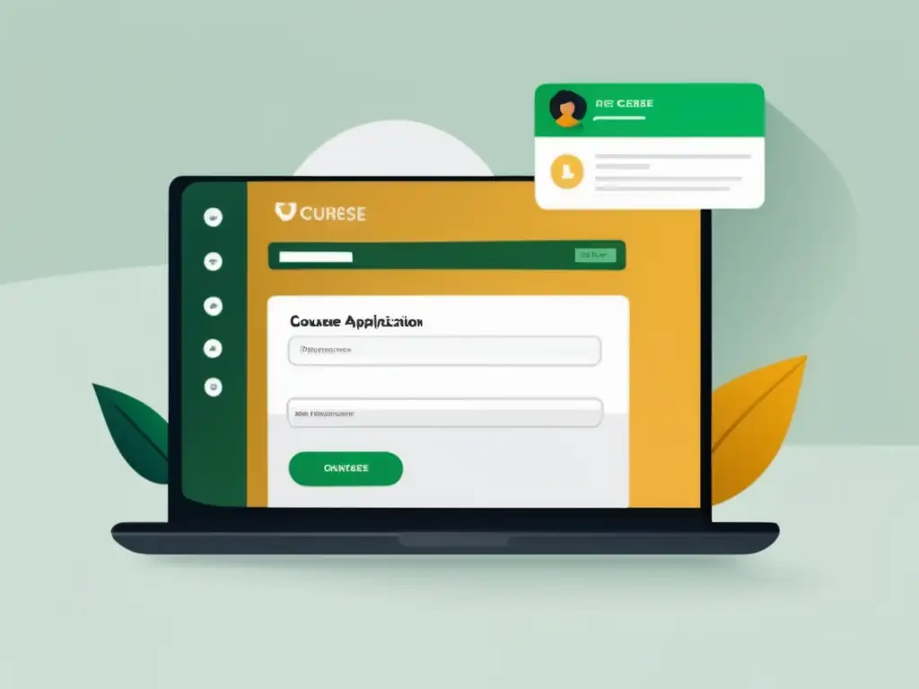 Proceso de solicitud de curso en línea Proceso admisiones cursos online: planificación y seguimiento (110 caracteres)