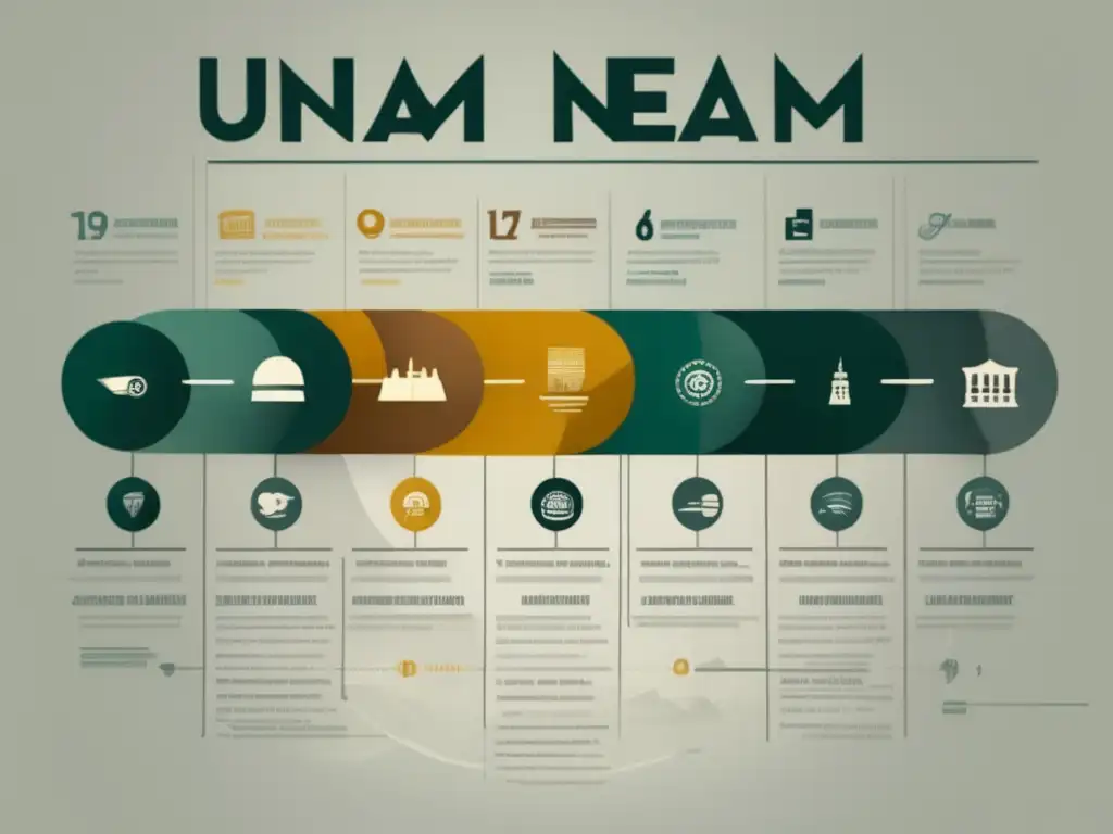 Historia de la UNAM: Antecedentes y desarrollo Proceso de admisiones UNAM: Timeline histórico de creación y desarrollo con antecedentes y consolidación