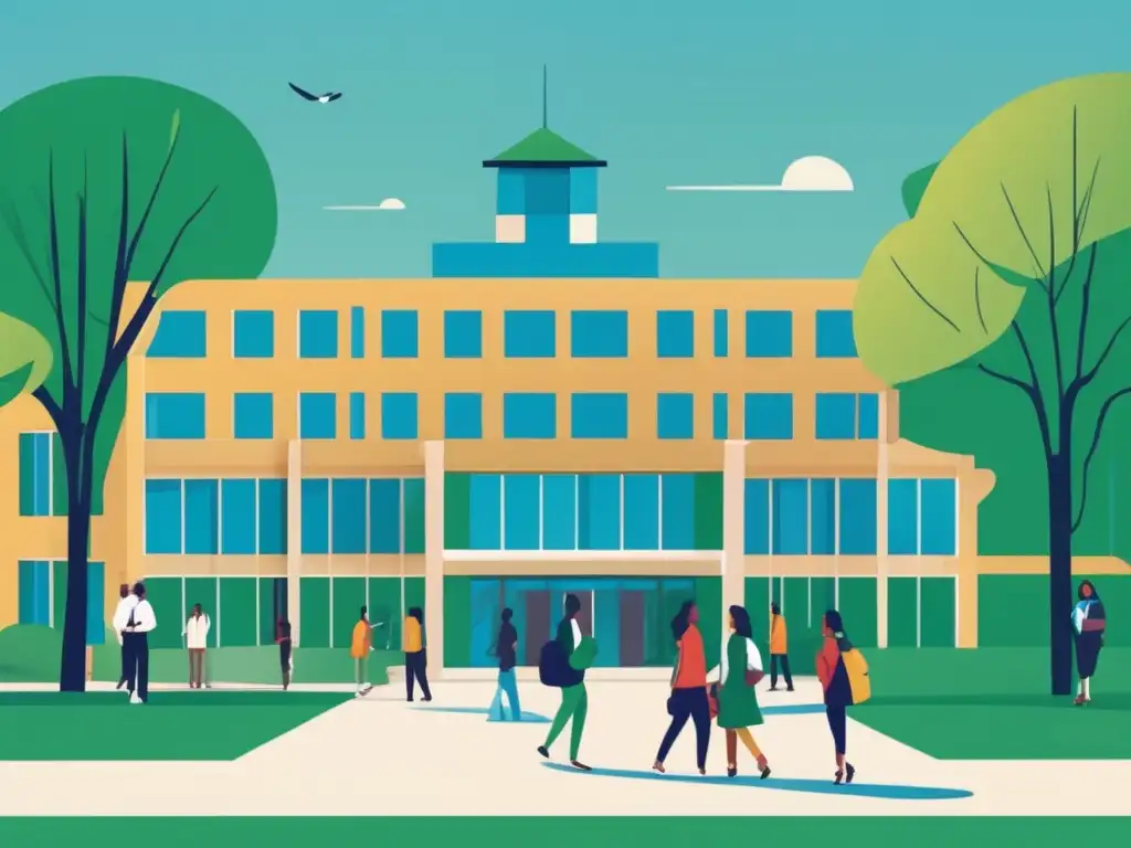 Universidad vibrante: inclusión y crecimiento Proceso admisiones universitarias en un campus vibrante y diverso