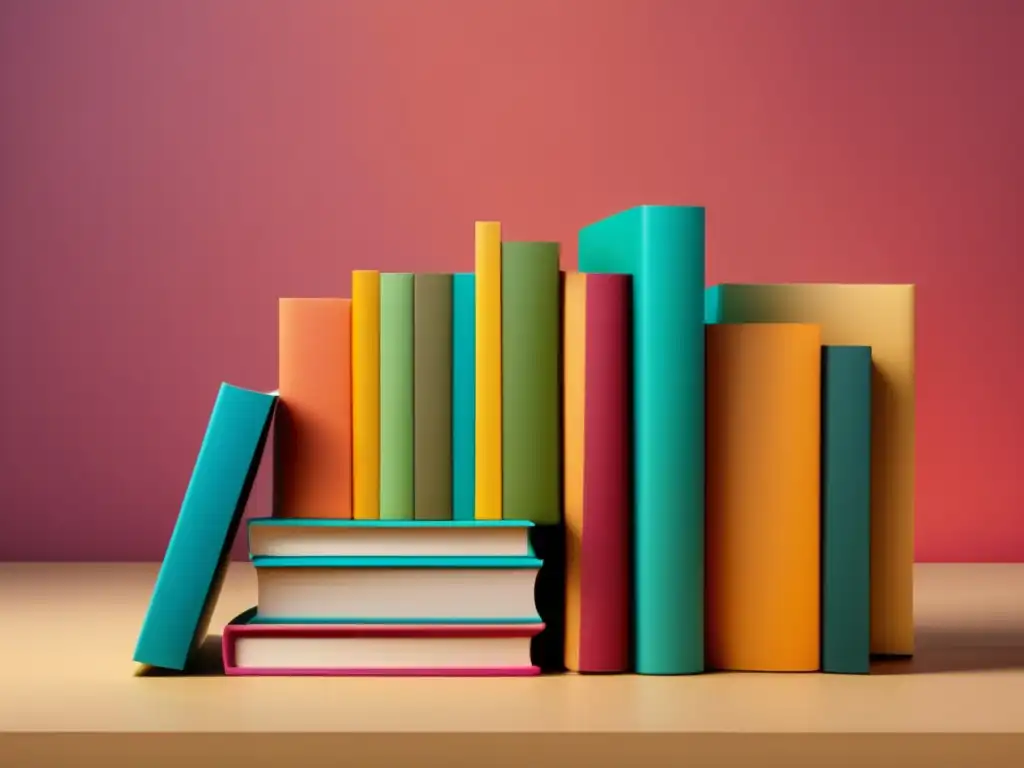 Consolidación préstamos estudiantiles Proceso de admisiones universitarias - Libros coloridos simbolizando consolidación de préstamos estudiantiles