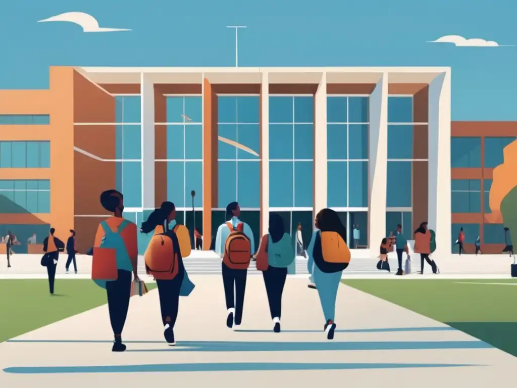 Comunidad universitaria inclusiva Proceso de admisiones y visas estudiantiles en una universidad vibrante y inclusiva