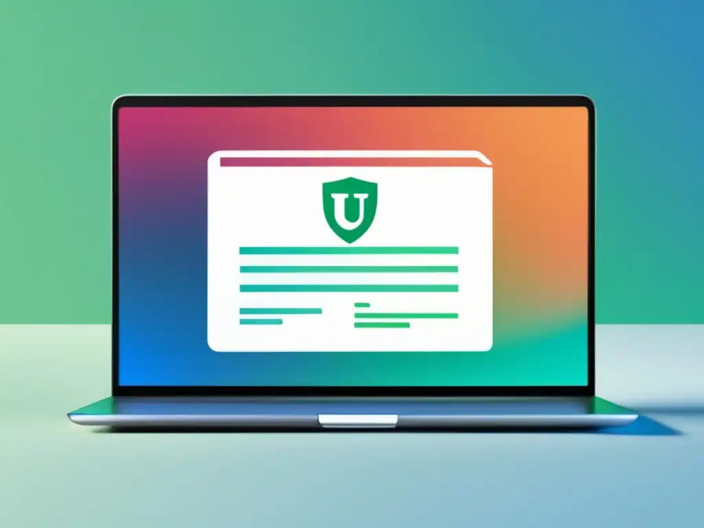 Laptop universitario y documentos para beca Proceso de solicitud de becas universitarias con laptop profesional y eficiente