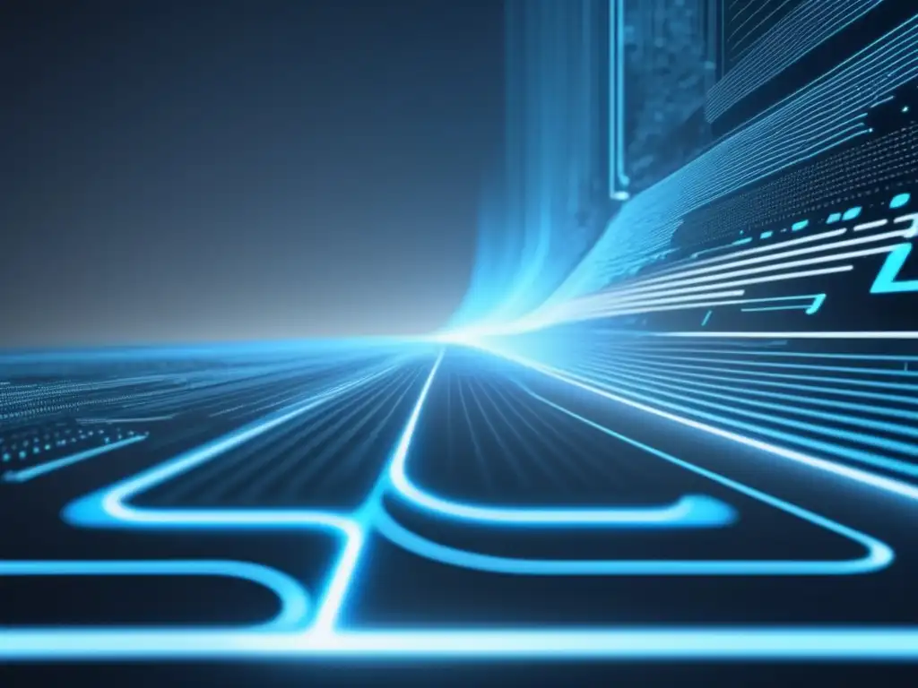 Screen de IA: código futurista y poderoso AI en proceso selección universitaria: código, pantalla futurista, inteligencia artificial