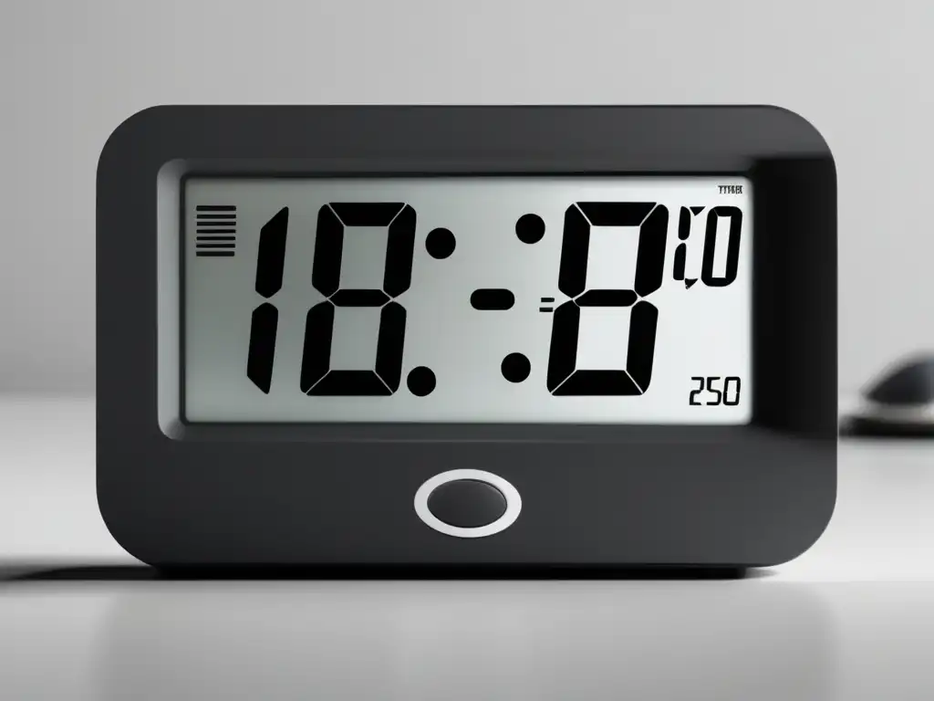 Reloj digital de examen Reloj digital moderno para gestionar el tiempo durante el examen