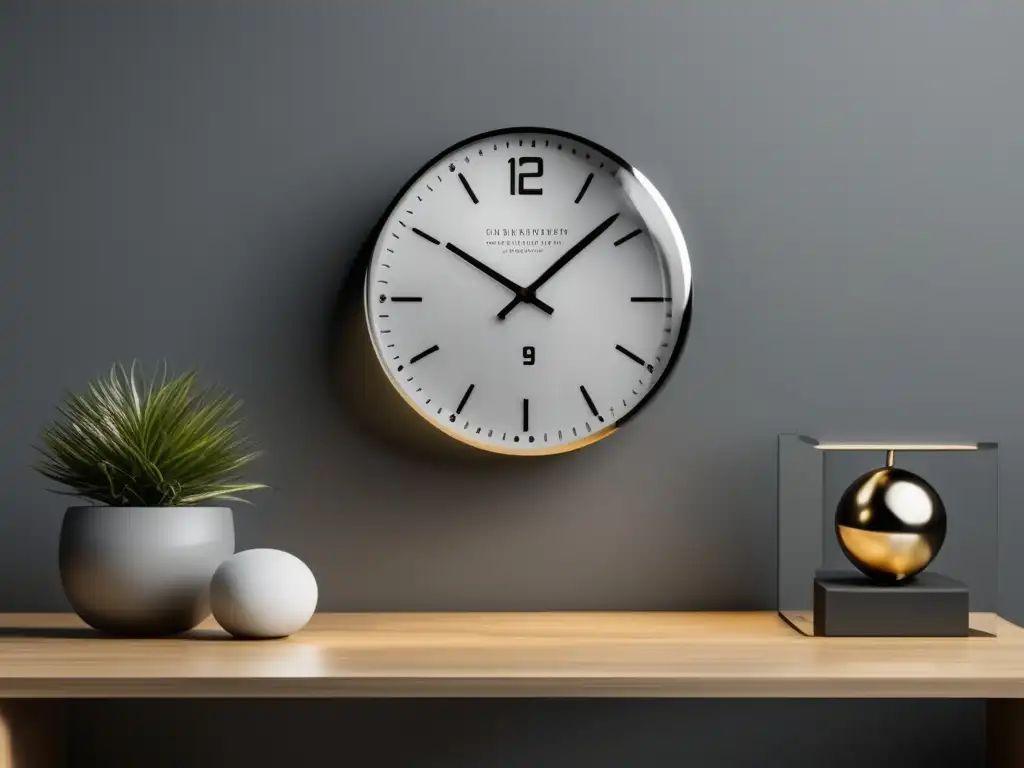 Elegante reloj simboliza tiempo y becas Reloj elegante representa mejores momentos para solicitar becas universitarias