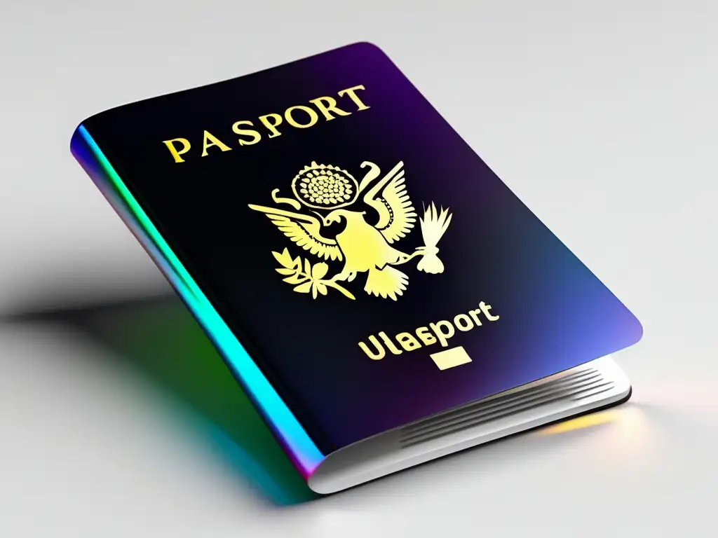Visa estudiantil holográfica Requisitos visas estudiantiles internacionales: diseño minimalista, hologramas y seguridad