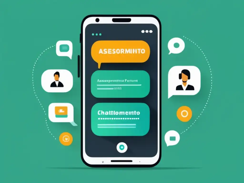 Asistente virtual con asesoramiento personalizado Smartphone AI chatbot: Asesoramiento Personalizado - Herramientas de IA para admisiones universitarias