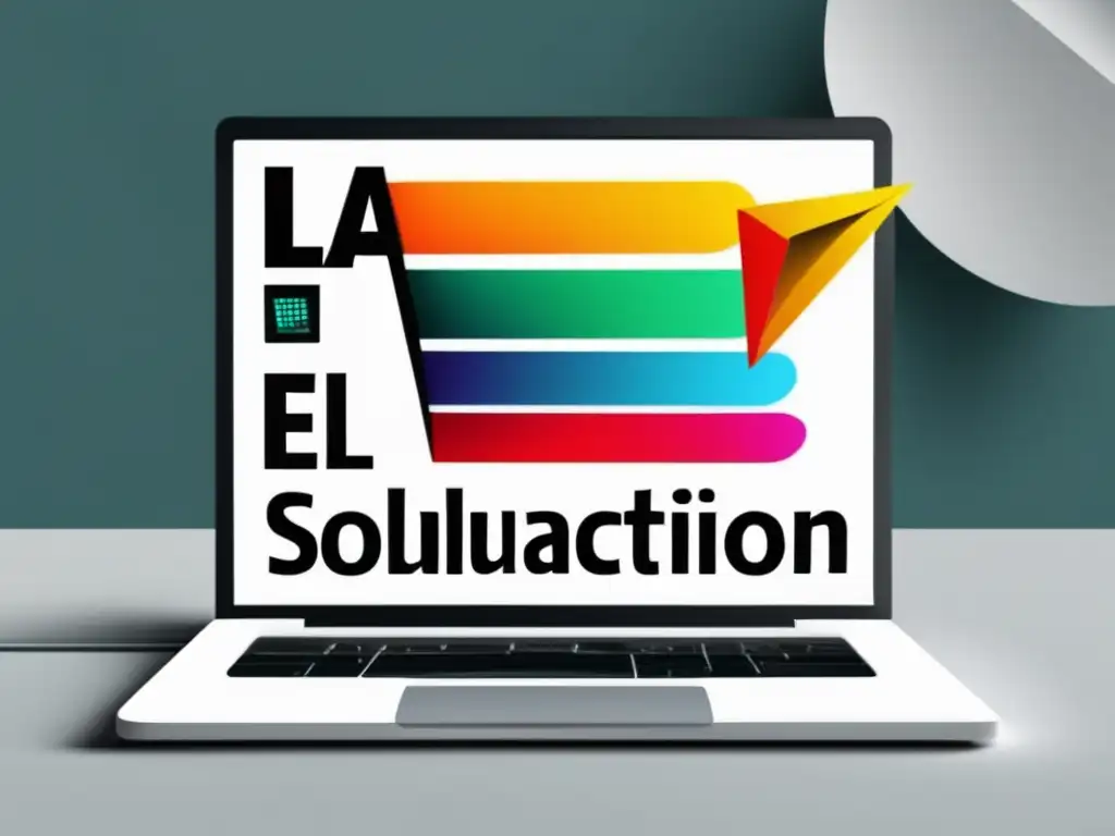 Laptop digital de exámenes online Soluciones brecha digital en admisiones universitarias: Examen digital en laptop blanco muestra eficiencia y accesibilidad