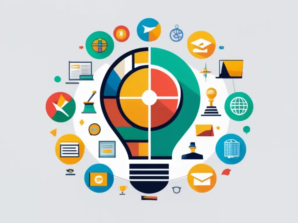 Iconos de habilidades y logros universitarios Tácticas para portafolio exitoso con iconos de habilidades y logros universitarios
