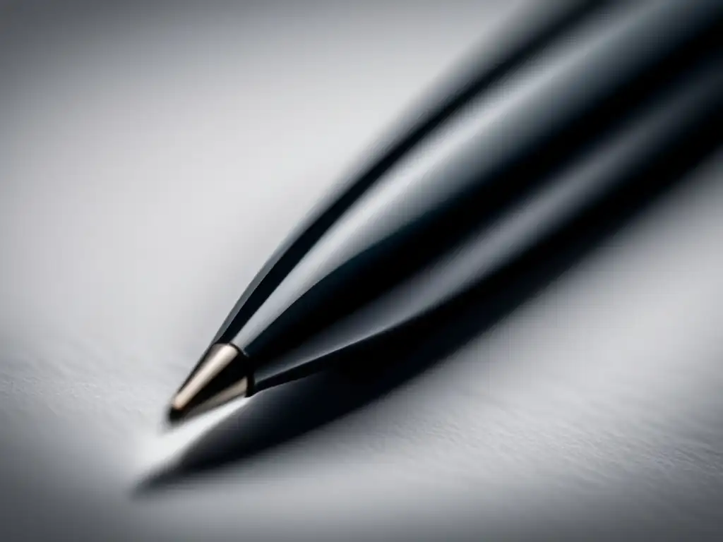 Pluma elegante escribiendo Técnicas redacción persuasiva para ensayos universitarios