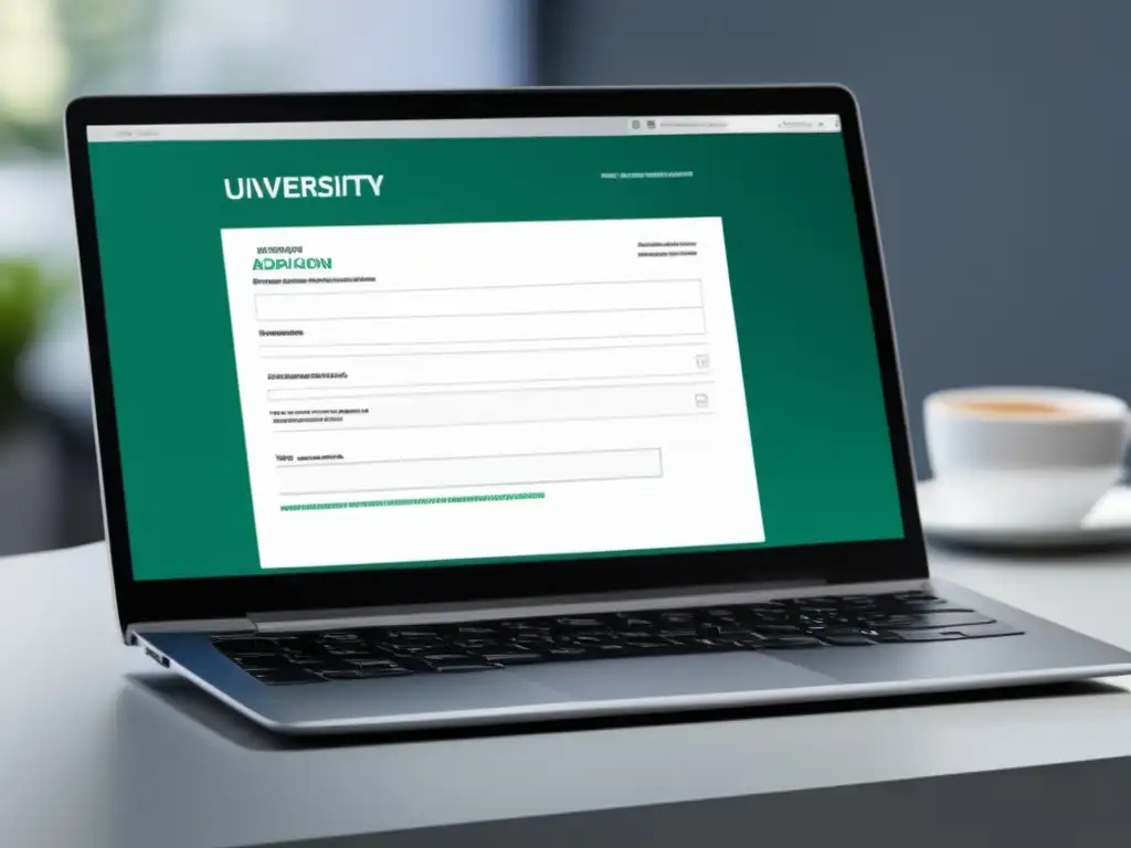 Solicitud de admisión universitaria actualizada Laptop universitario: actualiza datos admisiones