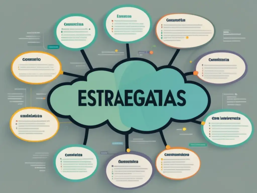Mapa mental para ensayo universitario Mind map universitario: Estrategias para ensayo