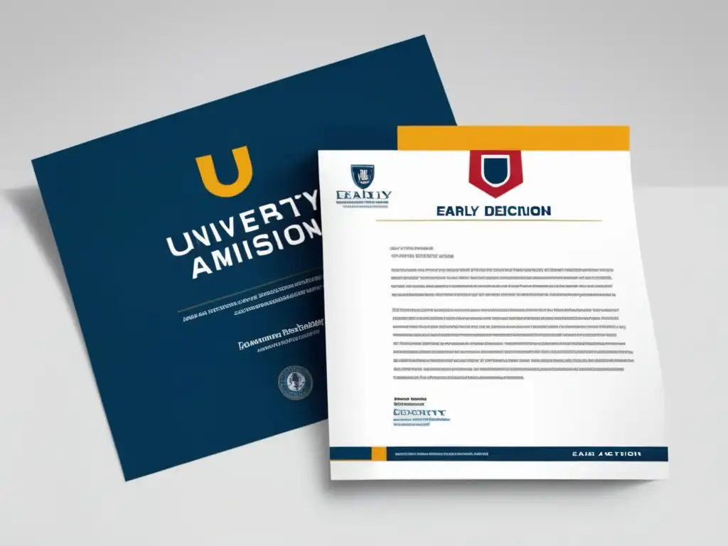 Cartas de admisión universitaria: Decisiones Early Decision y Early Action Ventajas y desventajas de 'Early Decision' y 'Early Action' en admisiones universitarias