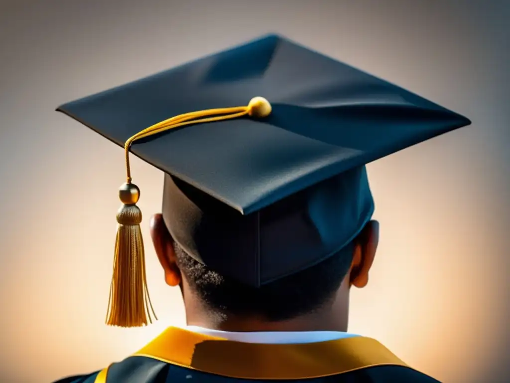 Graduación elegante y minimalista Ventajas prácticas profesionales admisiones universitarias