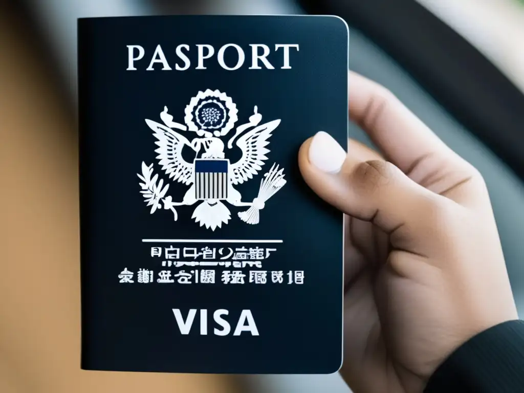 Pasaporte estudiantil con sello de visa Visa estudiantil internacional - Requisitos para educación